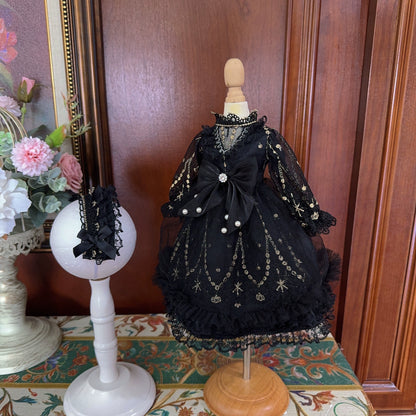 Black Lolita Six Point Dress