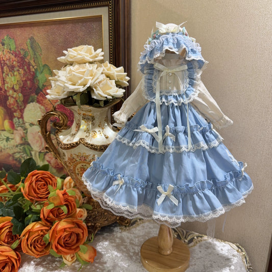 Six Points Lolita Blue Dress