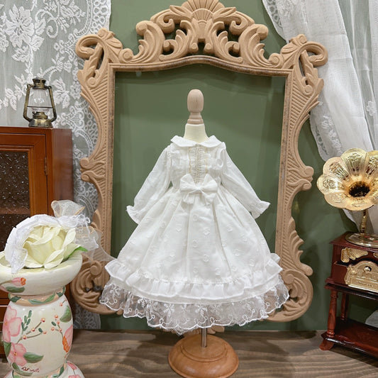 Six-point Elegant White Dress