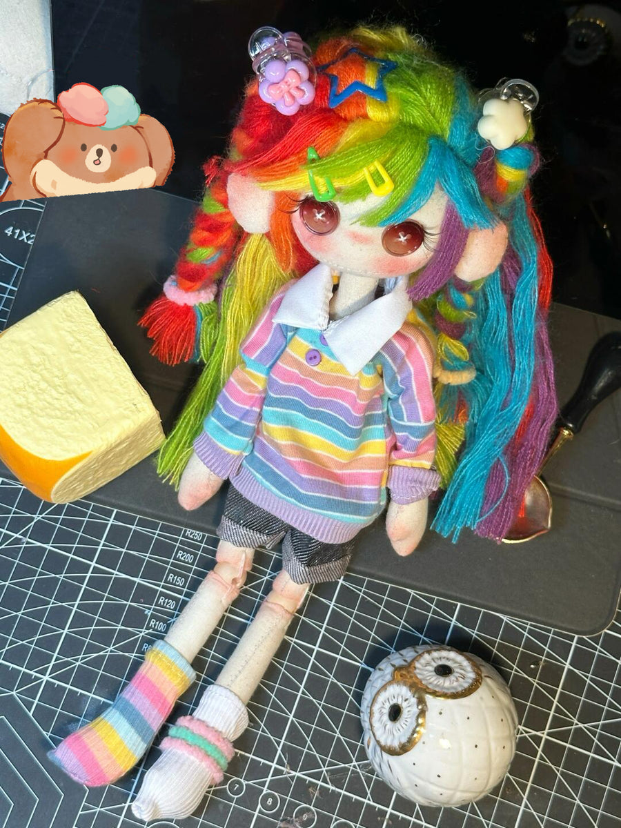 Handmade Rainbow Dash Plush Doll 🌈