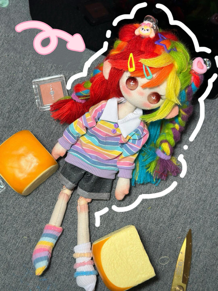 Handmade Rainbow Dash Plush Doll 🌈