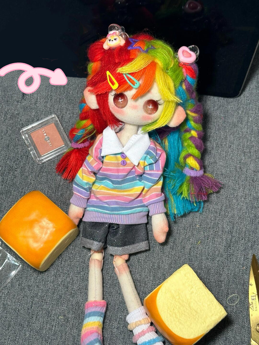 Handmade Rainbow Dash Plush Doll 🌈