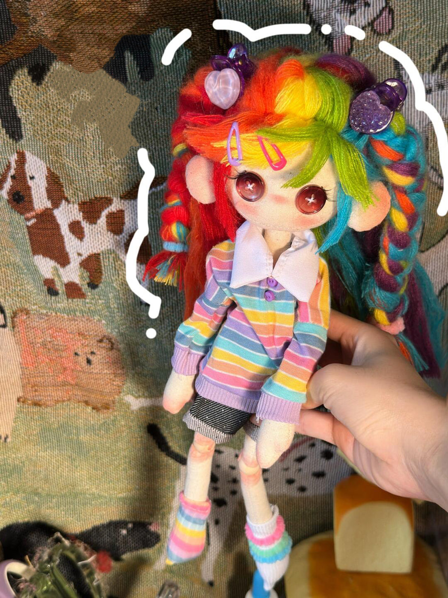 Handmade Rainbow Dash Plush Doll 🌈