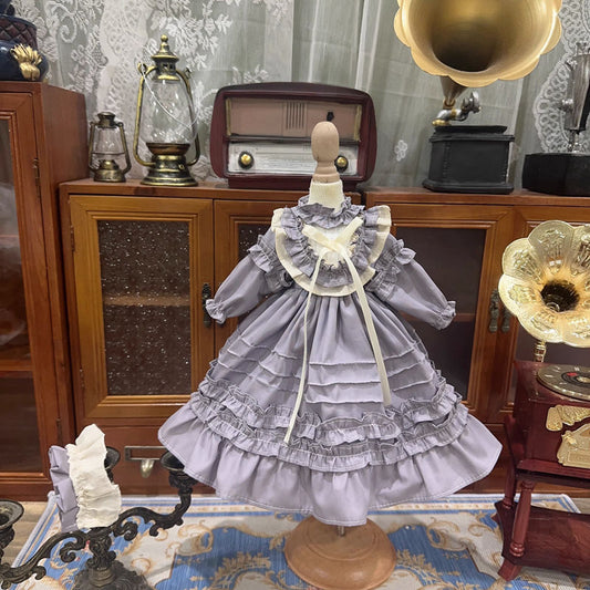 Doll Clothes Lavender Waves Dress for 12 inches Doll