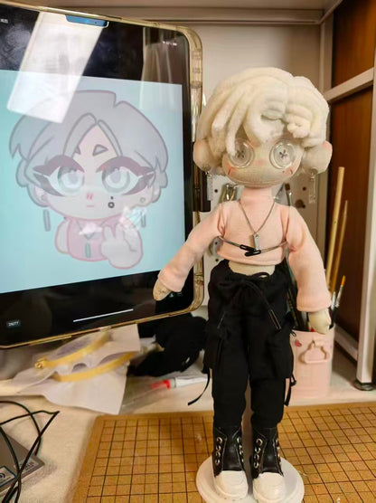 Custom Dolls – Pink Aesthetic Couple | Soft Girl & Cool Boy