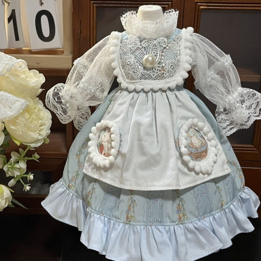 Doll Clothes Kawaii Bow Dress for 12 inches Doll