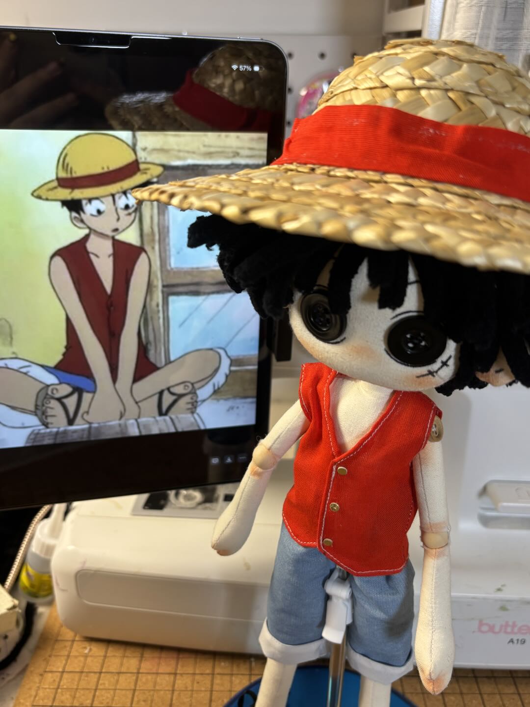 custom  doll--Luffy