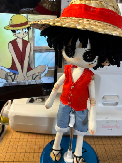 custom  doll--Luffy