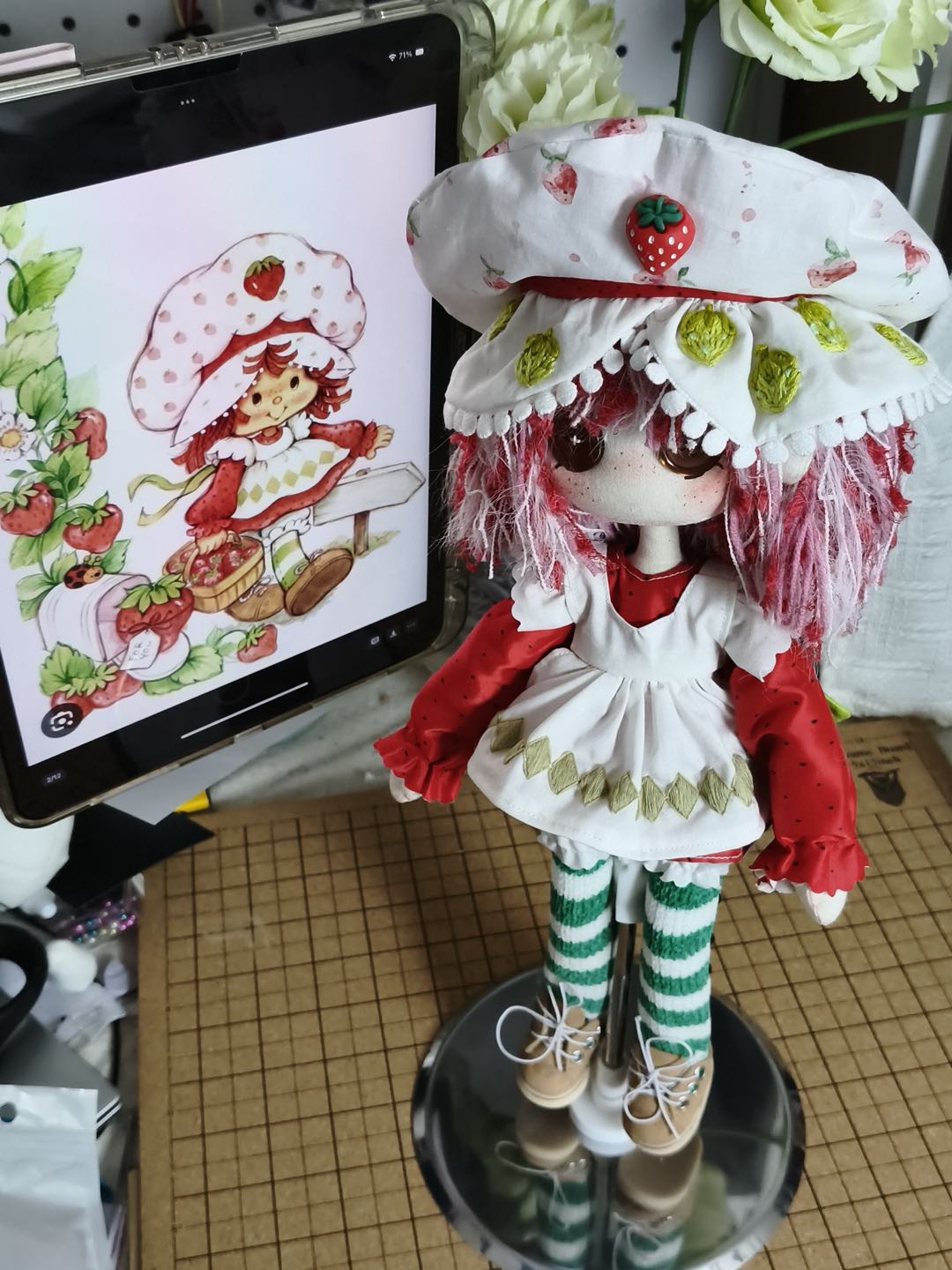 Custom Doll--Strawberry Shortcake