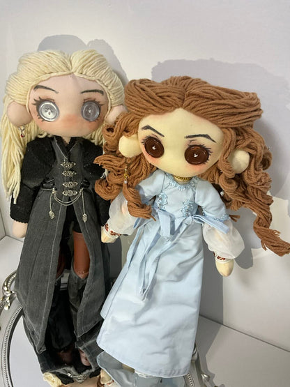 Custom Doll--Auburn Hair