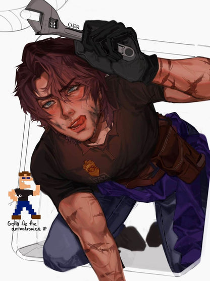 custom doll--Michael Afton