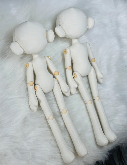 DIY Button-Eyed Doll Pattern | PDF Download | Pattern Only