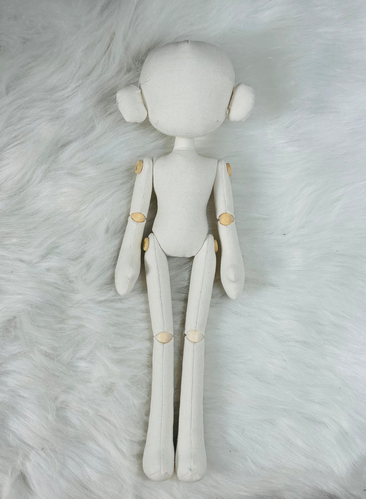 DIY Button-Eyed Doll Pattern | PDF Download | Pattern Only