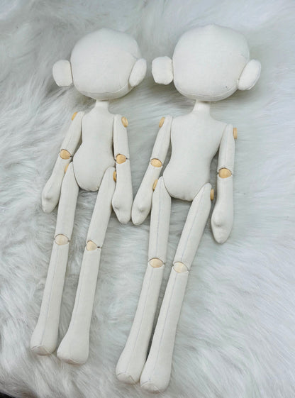DIY Button-Eyed Doll Pattern | PDF Download | Pattern Only