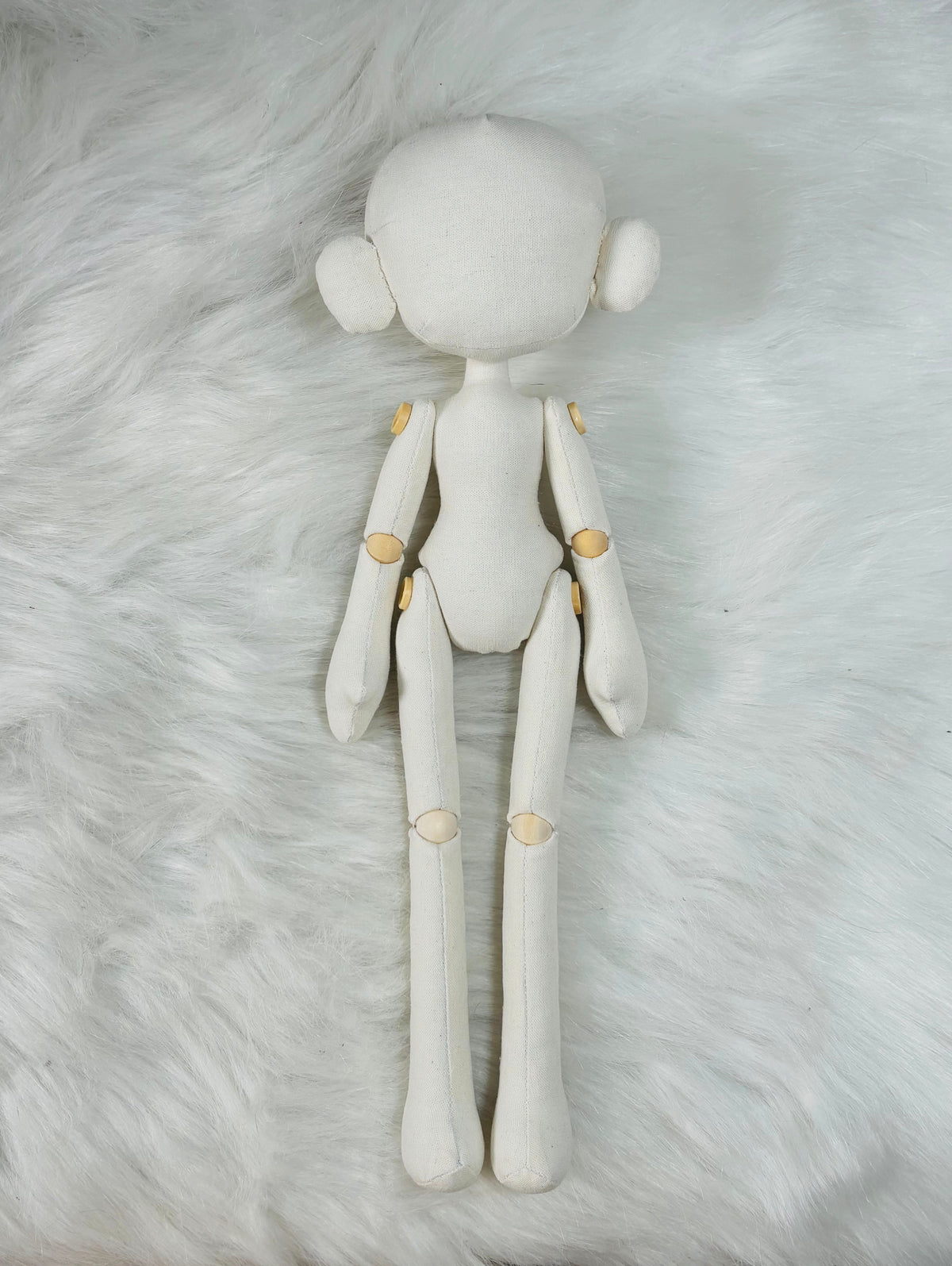 DIY Button-Eyed Doll Pattern | PDF Download | Pattern Only