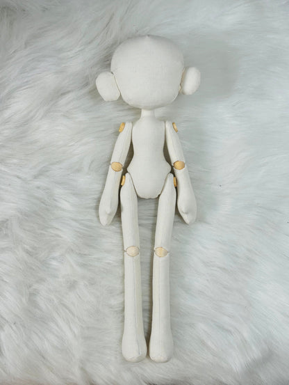 DIY Button-Eyed Doll Pattern | PDF Download | Pattern Only