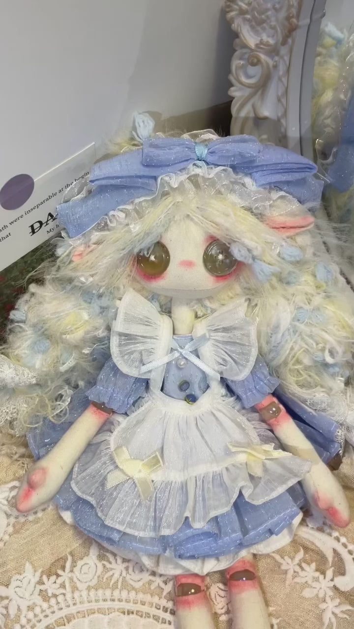 Whimsical Lolita Handcrafted Doll